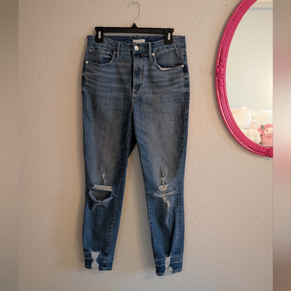 Good American Good Waist Jeans - Size 10